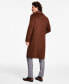 ფოტო #2 პროდუქტის Men's Classic-Fit Medium Weight Solid Wool Blend Overcoats
