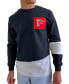 Фото #2 товара Men's Black Atlanta Falcons Angle Long Sleeve T-shirt
