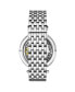 ფოტო #2 პროდუქტის Men's Legacy Silver-tone Stainless Steel , Two-Tone Dial , 45mm Round Watch