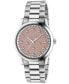 Women's Swiss Automatic G-Timeless Stainless Steel Bracelet Watch 38mm