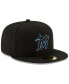Фото #3 товара Miami Marlins Authentic Collection 59FIFTY Fitted Cap