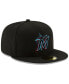 ფოტო #3 პროდუქტის Miami Marlins Authentic Collection 59FIFTY Fitted Cap