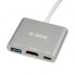 Фото #5 товара USB-разветвитель Ibox IUH3CFT1 Белый Серебристый