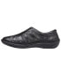 Propet Cameo Slip On Womens Black, Grey Flats Casual WCX014LBPW