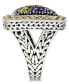 ფოტო #3 პროდუქტის Balissima by EFFY® Multi-Stone Ring in 18k Yellow Gold and Sterling Silver (3-1/4 ct. t.w.)