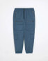 River Island multi pocket cargo in blue