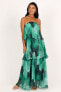 Фото #15 товара Women's Bloom Strapless Maxi Dress