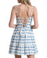 ფოტო #3 პროდუქტის Women's Tiered Fit & Flare Mini Dress