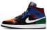 Air Jordan 1 Mid SE Patent Blend CV5276-001 Sneakers