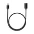 Фото #1 товара Przedłużacz kabla przewodu USB 2.0 0.5m czarny