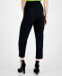 Фото #2 товара Petite High-Rise Tapered Pants, Created for Macy's