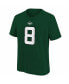 Big Boys Aaron Rodgers Green New York Jets Player Name and Number T-shirt