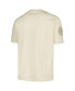 ფოტო #3 პროდუქტის Men's Cream Milwaukee Brewers Neutral CJ Dropped Shoulders T-shirt