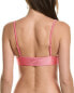 Фото #2 товара Vince Camuto Ribbed Bikini Top Women's