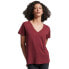 ფოტო #1 პროდუქტის SUPERDRY Studios Slub Embroidered Vee short sleeve v neck T-shirt