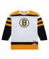 Фото #2 товара Men's Willie O'Ree White Boston Bruins 1958 Blue Line Player Jersey