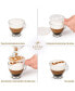 Фото #2 товара Территория кофе набор пластиковых шаблонов для латте арт 16 шт. Zulay Kitchen
