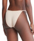 Фото #2 товара Women's Ideal Stretch Micro High-Leg String Bikini Underwear QD5176
