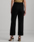 Фото #2 товара Double-Faced Stretch Cotton Ankle Pants