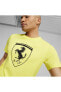 Ferrari Race tnl Bg Shld Tee Sarı Erkek T-Shirt 62095104-104