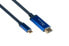 Фото #1 товара Good Connections 4520-CSF030B - 3 m - USB Type-C - HDMI Type A (Standard) - Male - Male - Straight