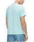 Фото #2 товара Men's Cotton Relaxed-Fit Contrast Logo T-shirt