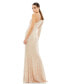 ფოტო #2 პროდუქტის Women's Ieena Sequined One Shoulder Trumpet Gown