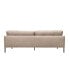 Michalina 84" Polyester, Nylon with Metal Legs Sofa