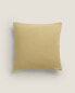 Фото #4 товара Embroidered linen cushion cover