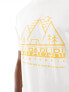 Фото #3 товара Napapijri Faber mountain graphic t-shirt in off white