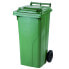 Фото #1 товара Pojemnik kubeł na odpady i śmieci ATESTY Europlast Austria - zielony 120L