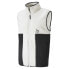 Фото #1 товара Puma Clsx Sherpa Gilet Full Zip Vest Mens Off White Casual Athletic Outerwear 53