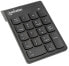 Manhattan Numeric Keypad - Wireless (2.4GHz) - USB-A Micro Receiver - 18 Full Size Keys - Black - Membrane Key Switches - Auto Power Management - Range 10m - AAA Battery (included) - Windows and Mac - Three Year Warranty - Blister - RF Wireless - 18 - Notebook/PC - - фото #3