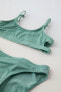 Фото #3 товара 6-14 years/ shimmery cut-out bikini set