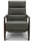 Фото #4 товара CLOSEOUT! Jazlo Leather Push Back Recliner, Created for Macy's