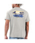 Фото #2 товара Men's Gray Baltimore Ravens T-Shirt