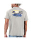 Men's Gray Baltimore Ravens T-Shirt