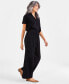 Women's Cotton Gauze Wide-Leg Pants, Created for Macy's