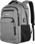 Фото #3 товара Unisex School Backpack - School Backpack for Boys, Girls & Teenagers - Laptop Backpack for Men & Women - Daypacks / Business Backpacks with USB, Charcoal