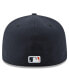 Фото #2 товара Men's Navy, Orange Houston Astros 2022 World Series Side Patch 59FIFTY Fitted Hat