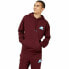 Men’s Hoodie New Balance Essentials Stacked Rubber Maroon