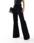 Фото #8 товара Mango pintuck tailored flare trouser in black