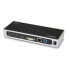 Фото #8 товара StarTech.com USB 3.0 Docking Station - Dual Monitor Laptop Docking Station with HDMI & DVI/VGA Video - 6-port USB 3.1 Gen 1 5Gbps Hub - GbE - Audio - Universal Type-A Dock - Windows & Mac - Wired - USB 3.2 Gen 1 (3.1 Gen 1) Type-B - 3.5 mm - 10,100,1000 Mbit/s - IEEE