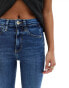 River Island petite sculpt jeans in mid-blue