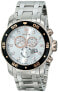 Invicta Men's 80037 Pro Diver Chronograph Silver Dial Stainless Steel Watch