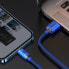 Фото #8 товара Кабель для зарядки и передачи данных Baseus USB - Lightning 2.4A 2м синий