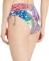Trina Turk Women's 247823 Side Tie High Waist Bikini Bottom Swimwear Size 2