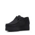 Фото #7 товара Clarks Wallacraft Lo 26148632 Womens Black Oxfords & Lace Ups Casual Shoes