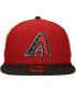 Men's Red Arizona Diamondbacks Jackie Robinson Day Side Patch 59FIFTY Fitted Hat