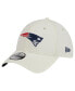 Фото #1 товара Men's Cream New England Patriots Classic 39THIRTY Flex Hat